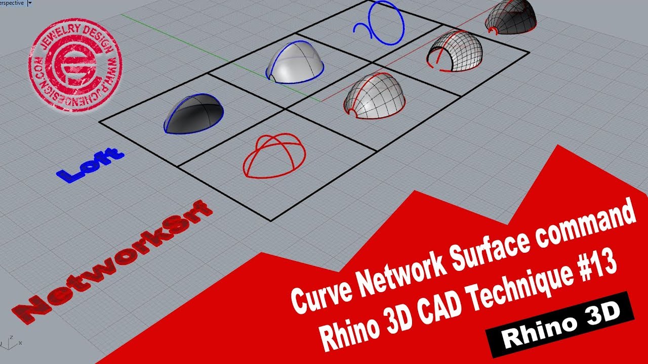 rhino surface from curve